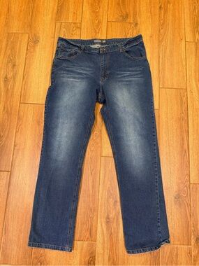 Southern Marsh Men’s Relaxed Dark Blue Jeans / 38x34